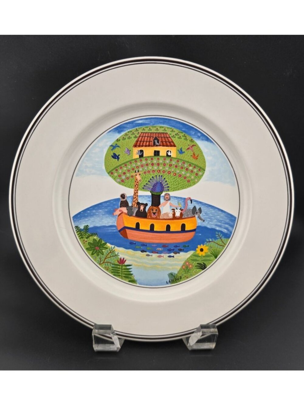 Villeroy & Boch Design Naif 8.25" Salad Plate Noah's Ark